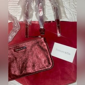 Tiffany & Co. tote & wristlet